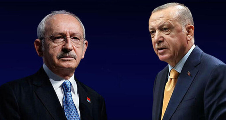 Araştırma şirketi Erdoğan-Kılıçdaroğlu anketinin sonucunu açıkladı: Kılıçdaroğlu Erdoğan’ın 5 puan önünde
