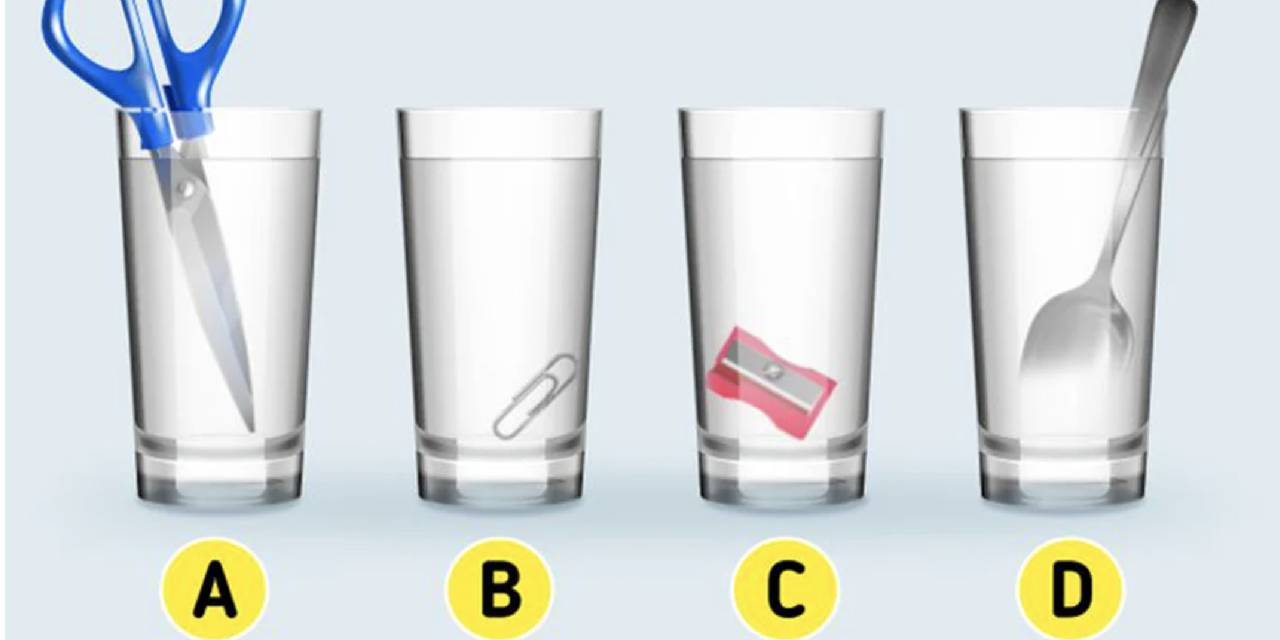 Bardağı taşıran son damla hangisi? Daha dolu olan bardağı 7 saniyede  bulanların zekası dikkat çekiyor…