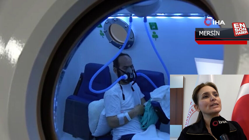 Depremde yaralananlar, Hiperbarik tedaviyle hayata tutundu