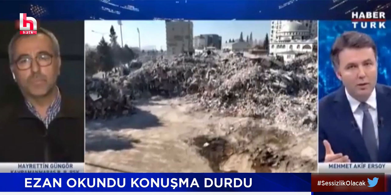 Ezan okununca röportaja ara veren AKP’li başkanın yıllar önceki görüntüsü ortaya çıktı: Ezan okunurken açıklamasına devam etmiş