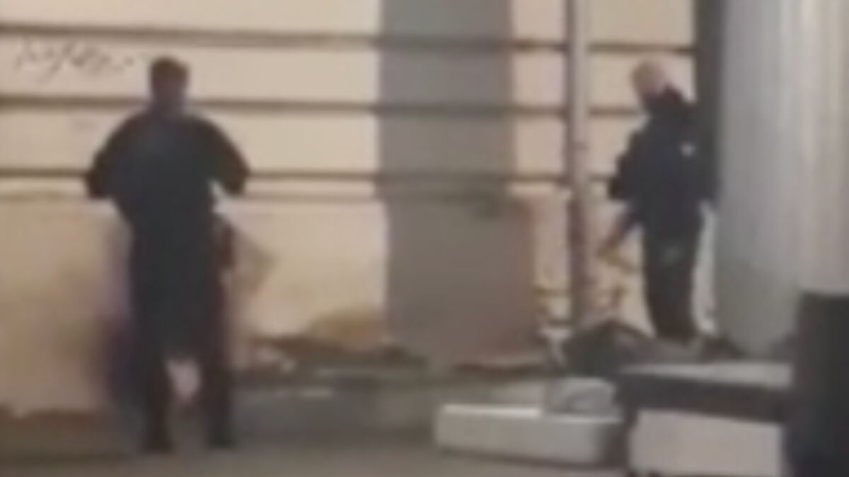 Fransız polis göçmenlere biber gazı sıktı!