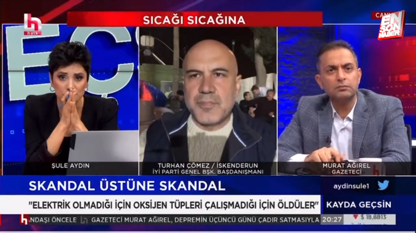 Halk TV’de ‘İskenderun Devlet Hastanesi’nde jeneratör çalışmadığı için hastalar hayatını kaybetti’ iddiası