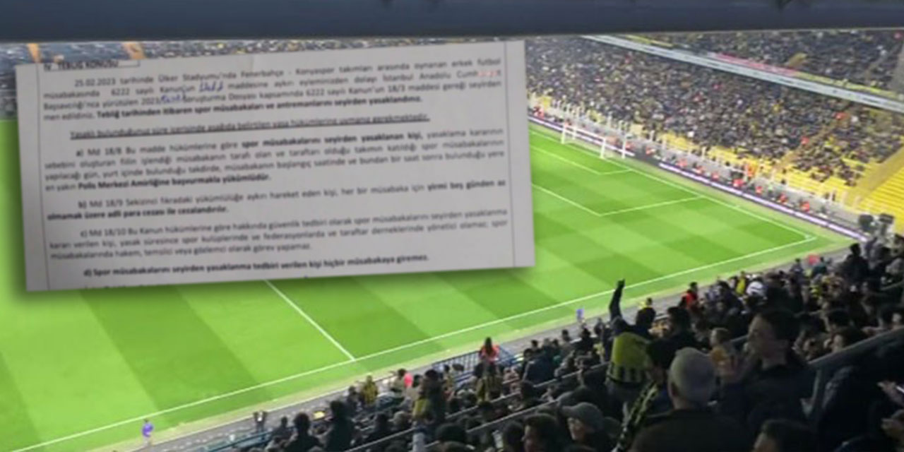 ‘Hükümet istifa’ sloganı atan taraftarlar artık stadyumlara sokulmayacak