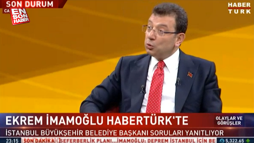 İBB Başkanı Ekrem İmamoğlu çok iddialı: İstanbul’da yüzde 60’ları yakaladık