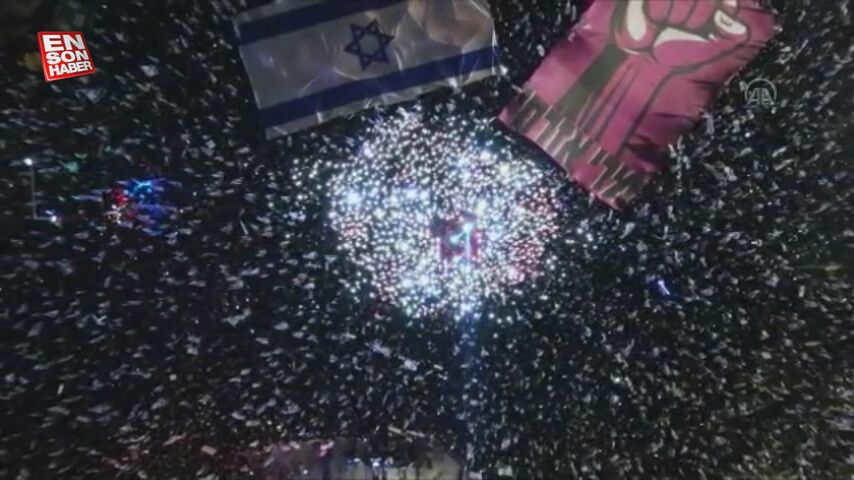 İsrail’de Netanyahu hükümetinin yargı düzenlemesine karşı gösteriler sürüyor