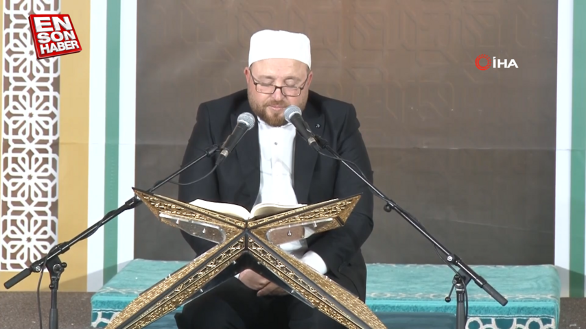 Kahramanmaraş’ta Berat Kandili programında eller semaya açıldı