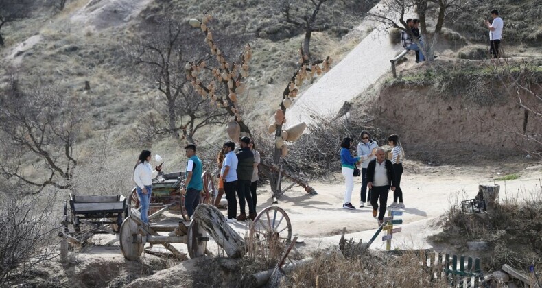 Kapadokya’yı geçen ay 99 binden fazla turist gezdi