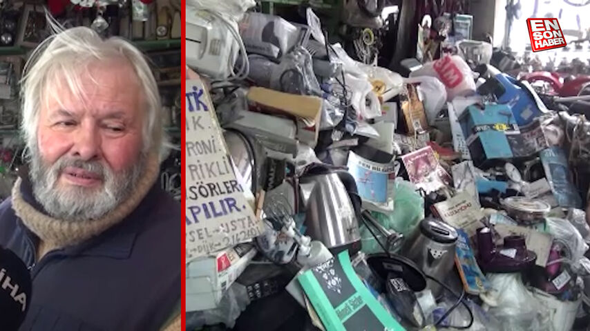 Kastamonu’da elektrik ustası, 50 yıldır unutulan cihazları biriktiriyor