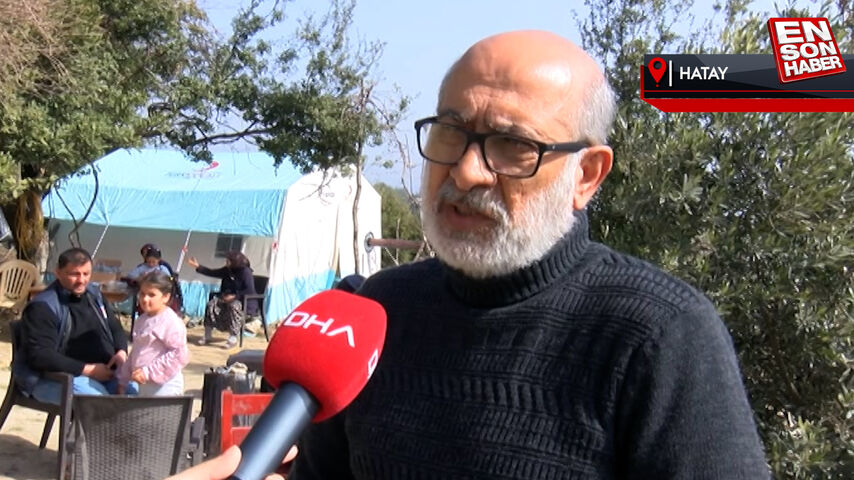 Kızı, damadı ve torunlarını bulamayan baba: Enkazdan bir torba taş alıp mezar yaptıracağım