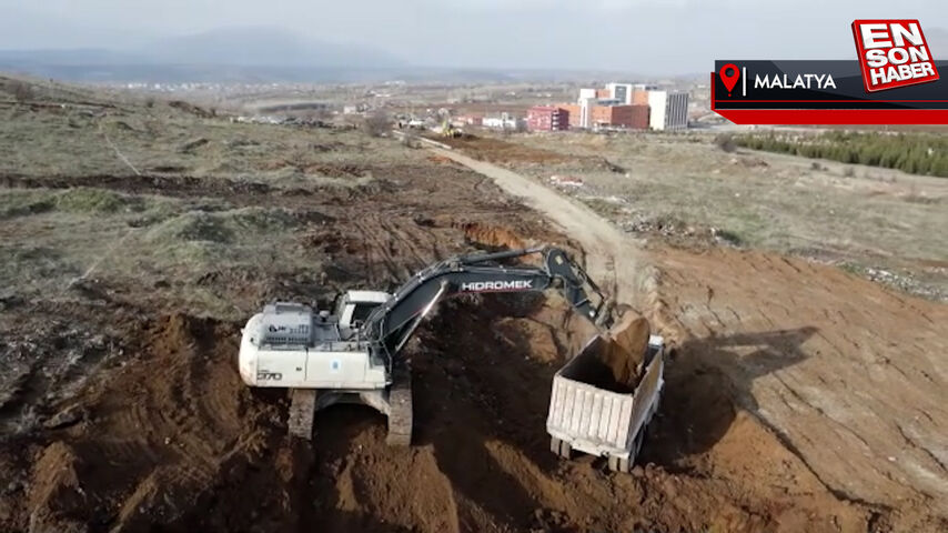 Malatya’da kalıcı konutlar için ilk kazma vuruldu