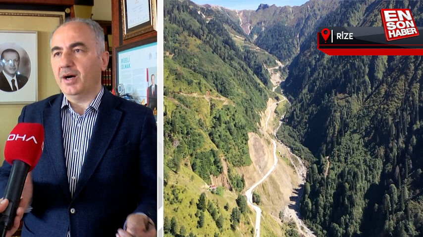 Rize’de kuraklığa karşı gölet formülü için çalışma başlatıldı