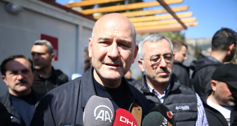 Süleyman Soylu: Deprem bölgesinde 10 bin esnafa, 10 bin esnaf çarşısı yapıyoruz