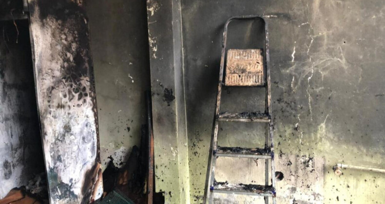Yangın paniği yaşandı! Zonguldak’ta zemin katta elektrik kontağı alev aldı