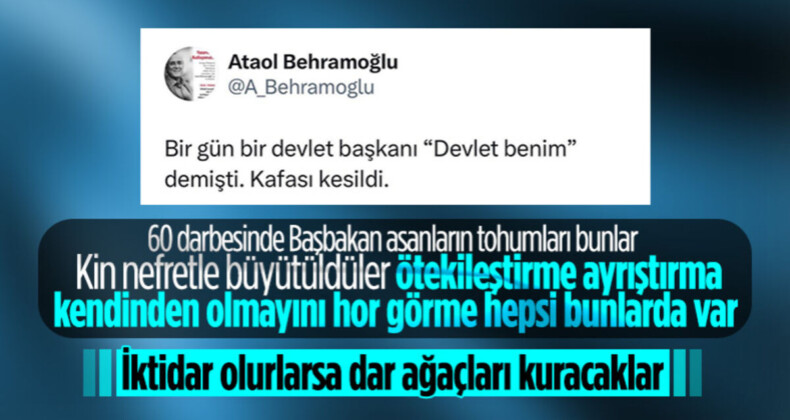 Yazar Ataol Behramoğlu’ndan devlet yöneticilerine ölüm tehdidi