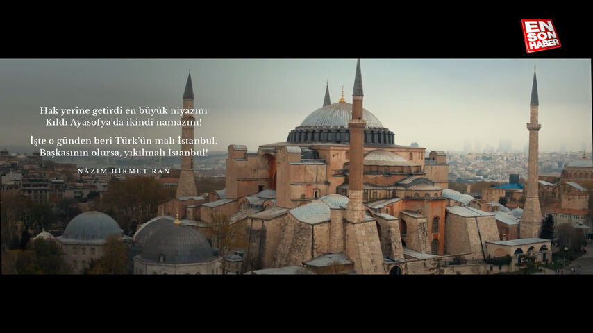 AK Parti’den duygulandıran Ayasofya videosu