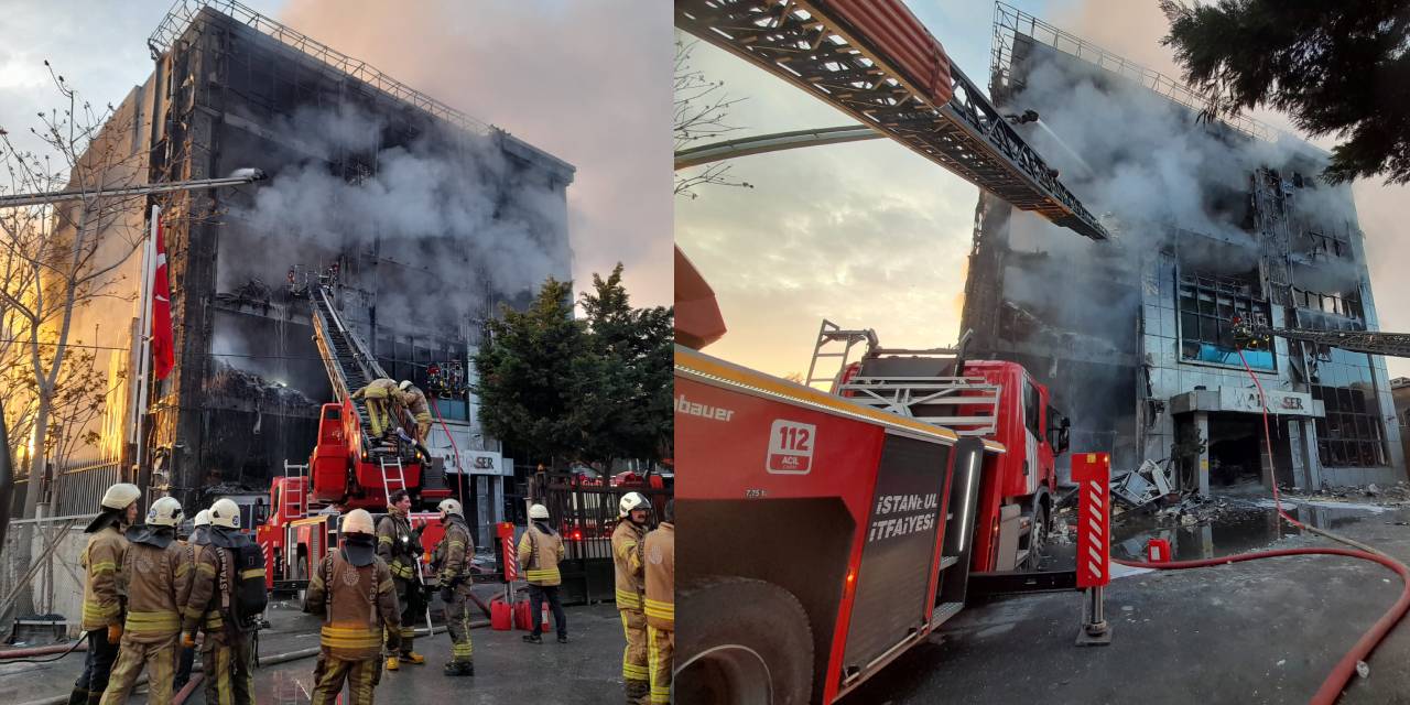Akit Medya’nın Binası Alev Alev Yandı