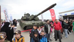 Altay tankı TEKNOFEST’te ilk kez vatandaşlarla buluştu