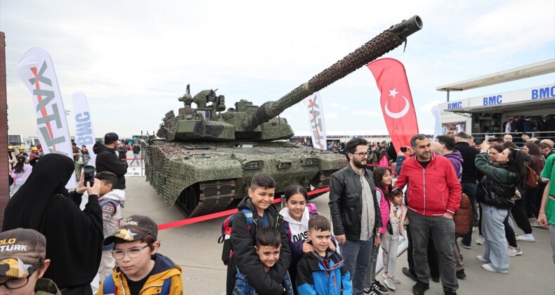 Altay tankı TEKNOFEST’te ilk kez vatandaşlarla buluştu