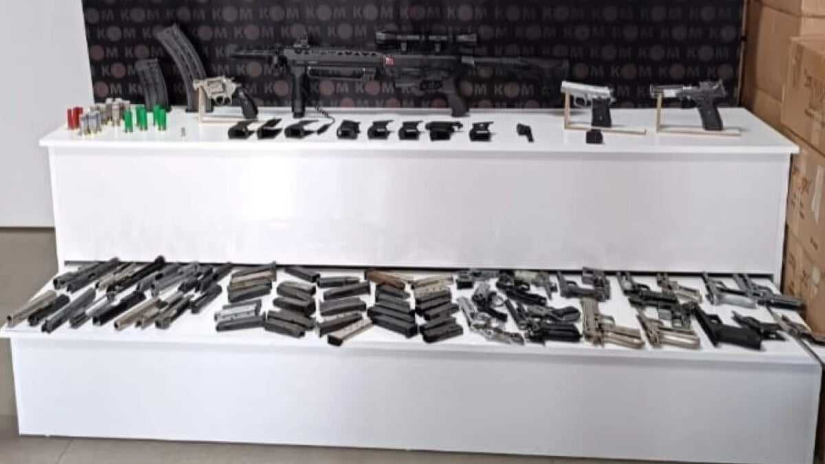 Aydın’da yakalanan şüphelinin evinden cephanelik çıktı