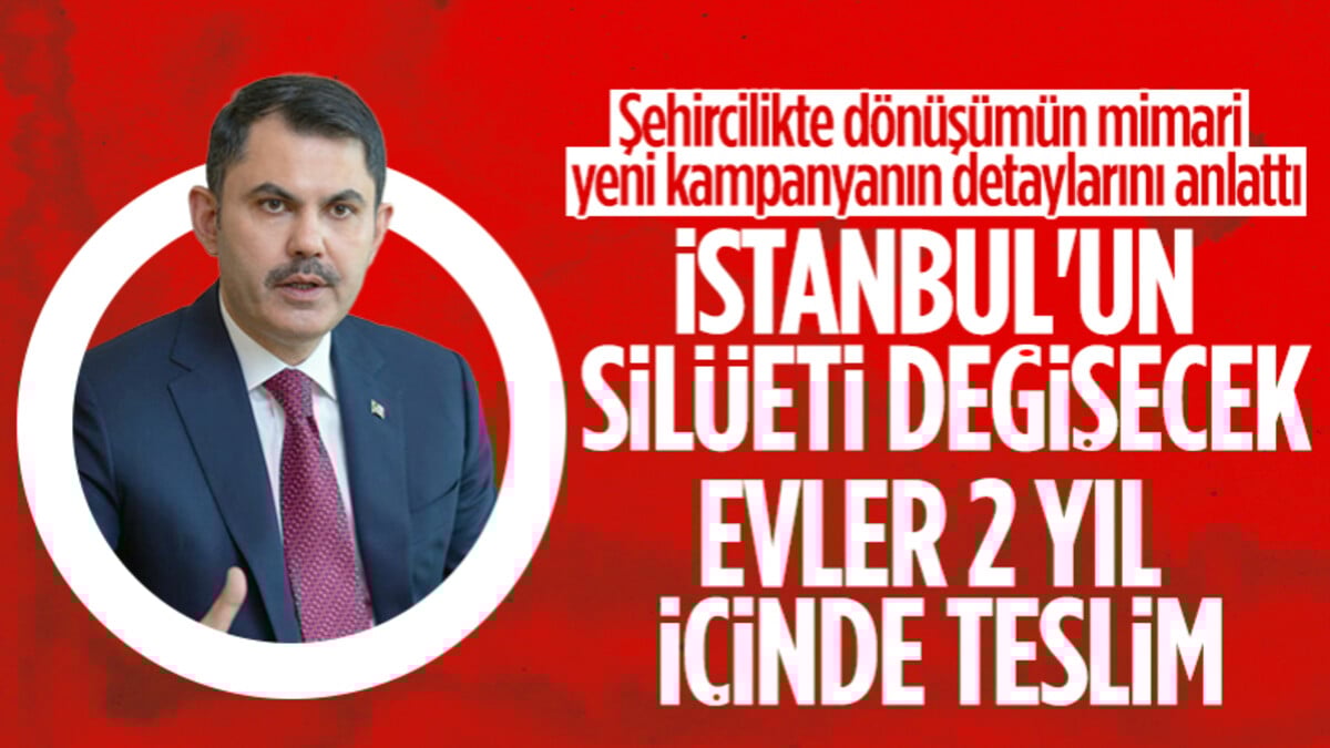 Bakan Murat Kurum ‘Yarısı Bizden’ kampanyasının detaylarını açıkladı