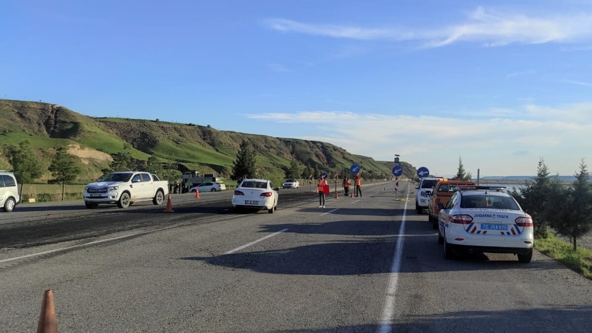 Batman’da çöken yolda çalışma yaparken araç çarpan işçi yaşamını yitirdi