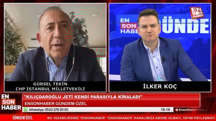 CHP’li Gürsel Tekin’den Kemal Kılıçdaroğlu’nun özel jetiyle ilgili açıklama