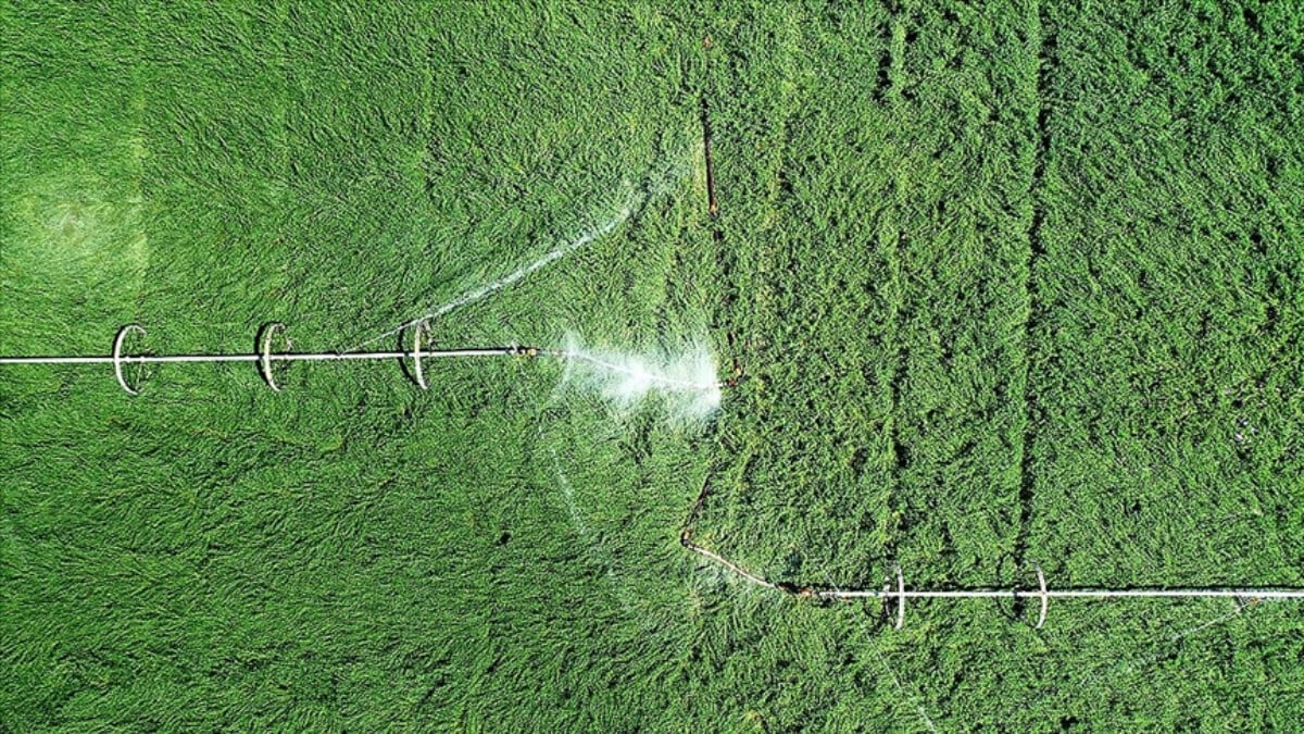 Çiftçiye tarımsal sulamada yüzde 50 destek verildi