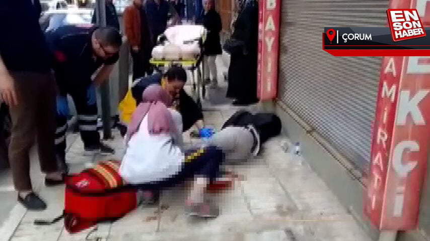 Çorum’daki silahlı kavgada 1 kişi yaralandı