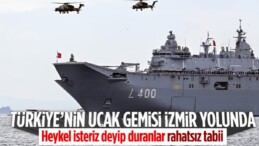 Cumhurbaşkanı Erdoğan: TCG Anadolu gemimizi İzmir’e uğurlayacağız