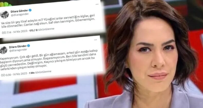 Dilara Gönder sitem tweetinde kimleri kastetti? Ünlü sunucu ekrandan çekilmişti…