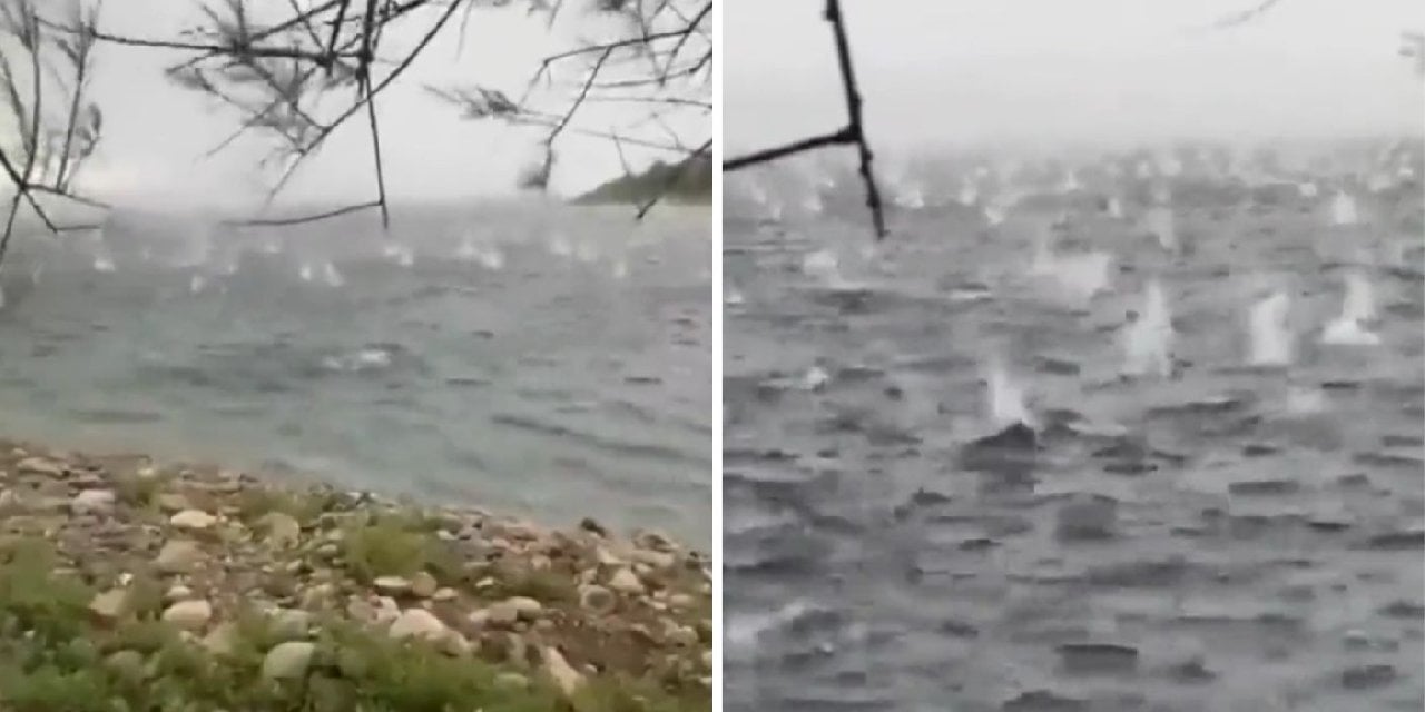 Diyarbakır’da hortum kamerada