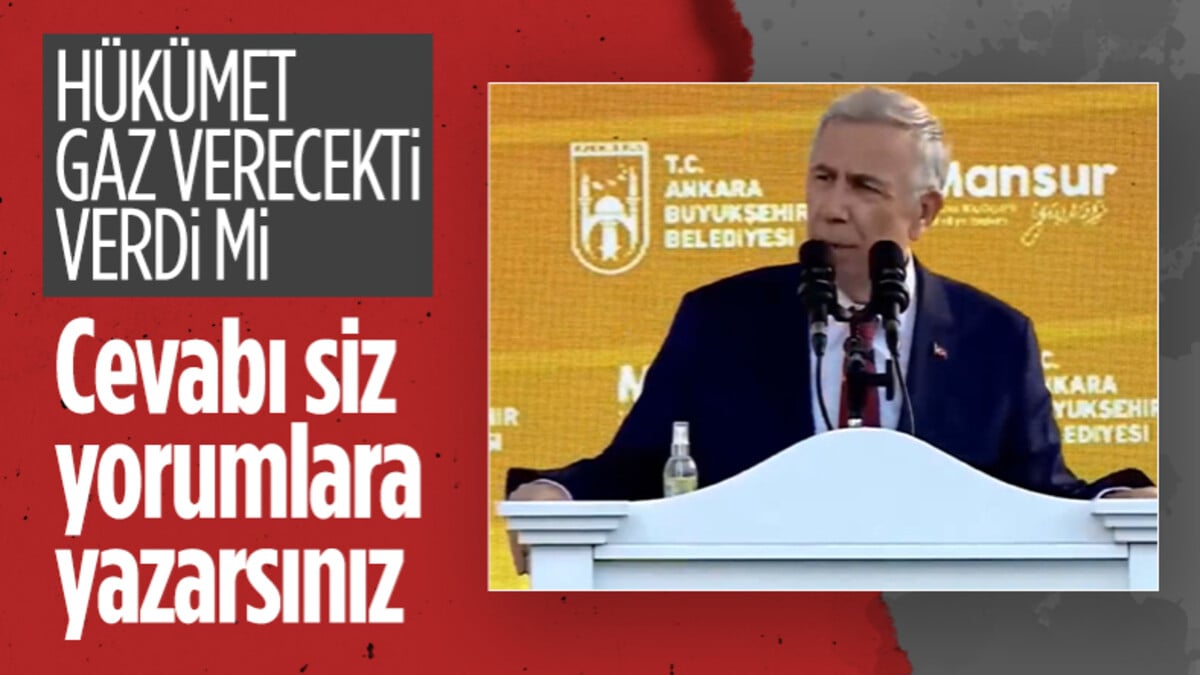 Doğalgaz müjdeleri sonrası akıllara Mansur Yavaş’ın sözleri geldi