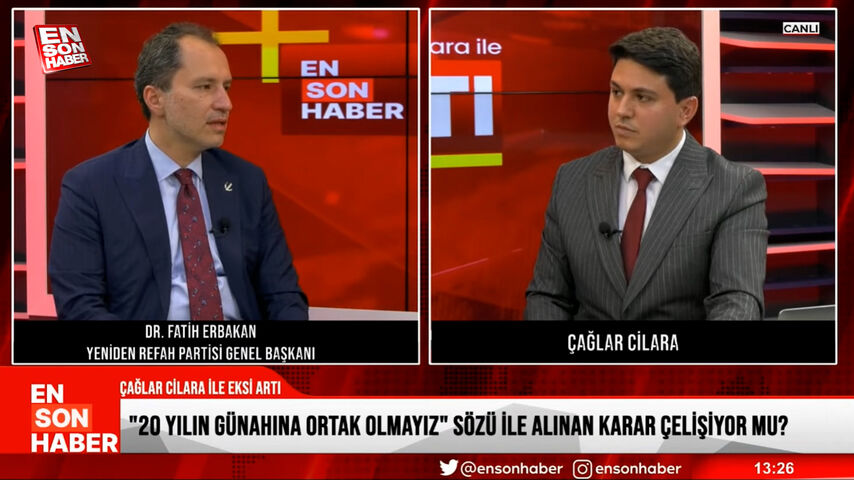 Fatih Erbakan, AK Parti’nin Necmettin Erbakan’ın projelerini hayata geçirmesi hakkında Ensonhaber’e konuştu