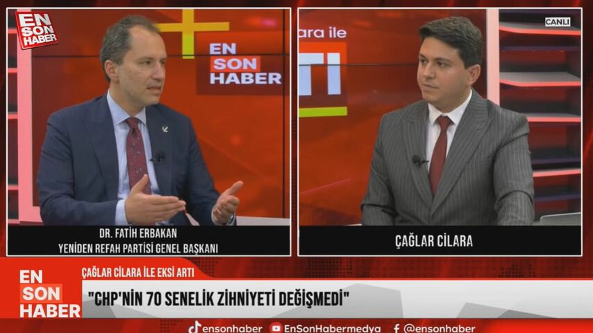 Fatih Erbakan: Gerçek Atatürkçüler PKK’nın Millet ittifakına verdiği destekten rahatsız
