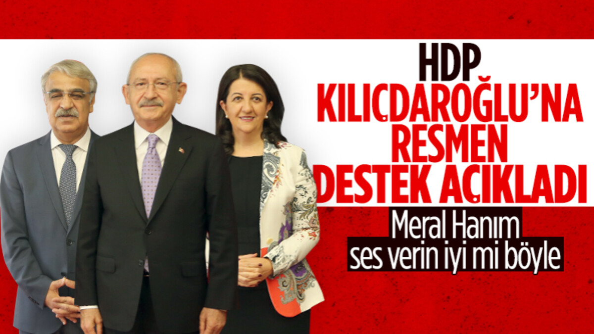 HDP, Kemal Kılıçdaroğlu’na desteğini açıkladı