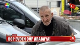 İstanbul’da evden çıkarılan 73 yaşındaki yaşlı adam çöp arabasında yaşıyor