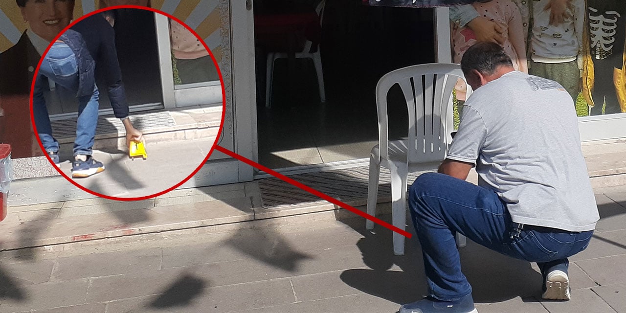 İYİ Parti Seçim Bürosu Önünde Boş Kovan!