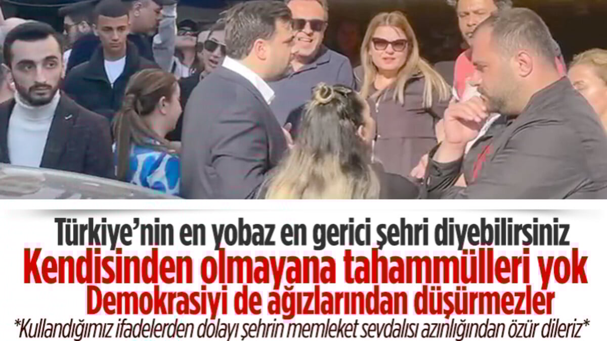 İzmir’de AK Partili Eyyüp Kadir İnan’a provokasyon