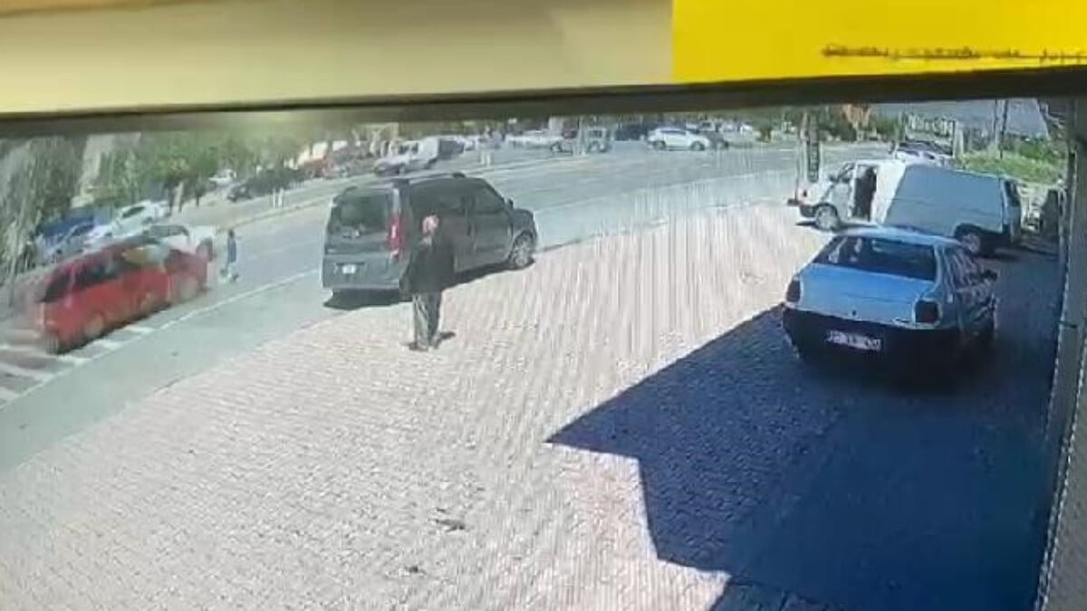 Malatya’da 9 yaşındaki Aycan’ı hayattan koparan kaza kamerada