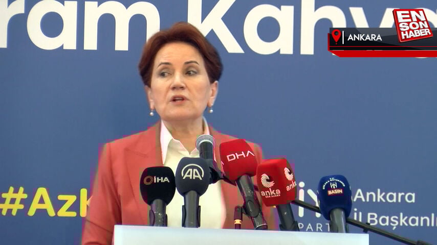 Meral Akşener: Her bir vatandaşı ikna ederek başbakan olacağım