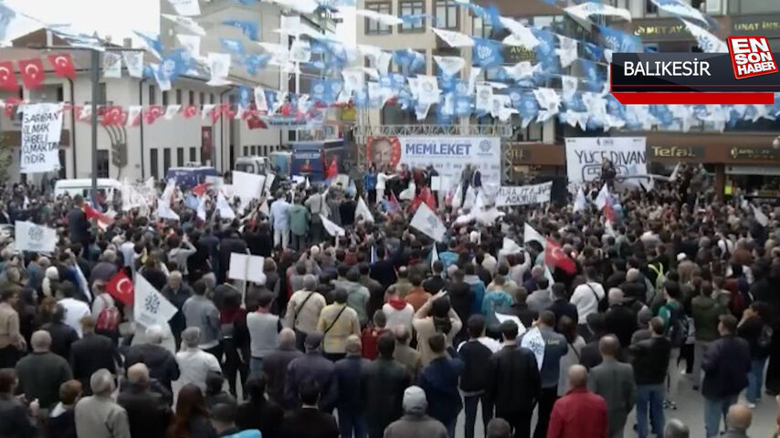 Muharrem İnce’nin Balıkesir mitingine yoğun katılım