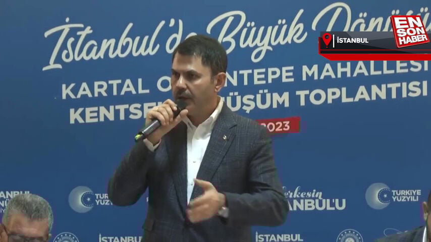 Murat Kurum: Kartal’a 2 tane millet bahçesi kazandıracağız