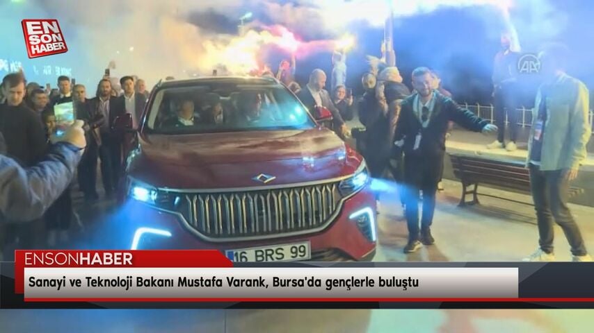 Mustafa Varank, Bursa’da gençlerle buluştu
