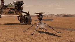 NASA helikopteri Ingenuity Mars yüzeyini görüntüledi