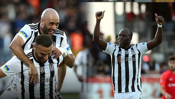 Nathan Redmond ve Vincent Aboubakar Beşiktaş’ı sırtlamaya devam ediyor