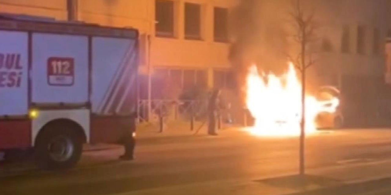 Saat 02.00’de Hareketli Anlar: Alev Alev Yandı!