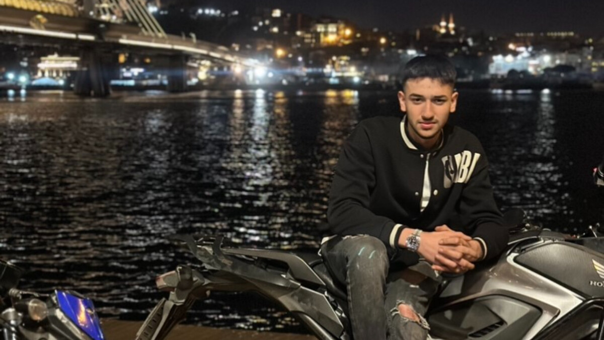 Şişli’de motosikletli gencin ölümüne neden olan kaza kamerada