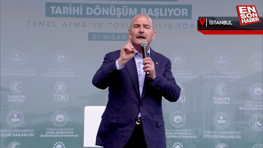 Süleyman Soylu: Terör örgütünün liderleri muhalefet için oy istiyor