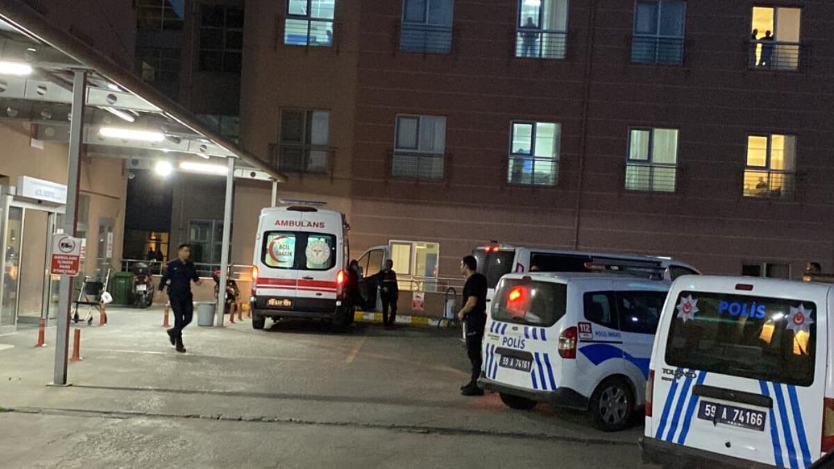 Tekirdağ’da silahlı saldırıya uğrayan 2 polis yaralandı