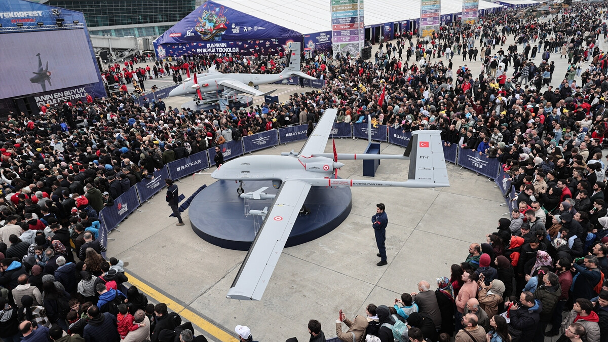 TEKNOFEST alanında TB3’e büyük ilgi